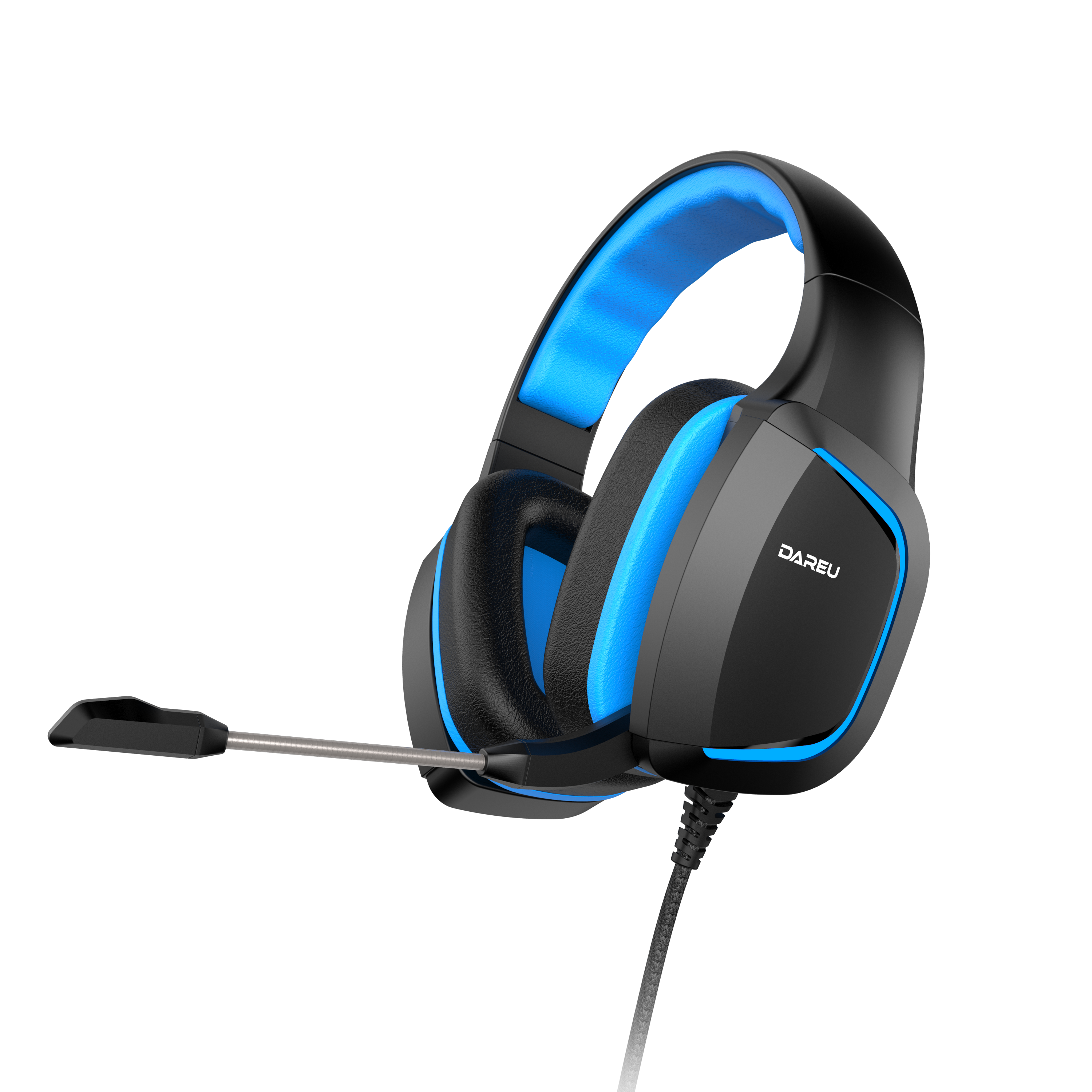 TH639 Overear LED Noise Canceling Computer Gaming Headset with Microphone, 50mm